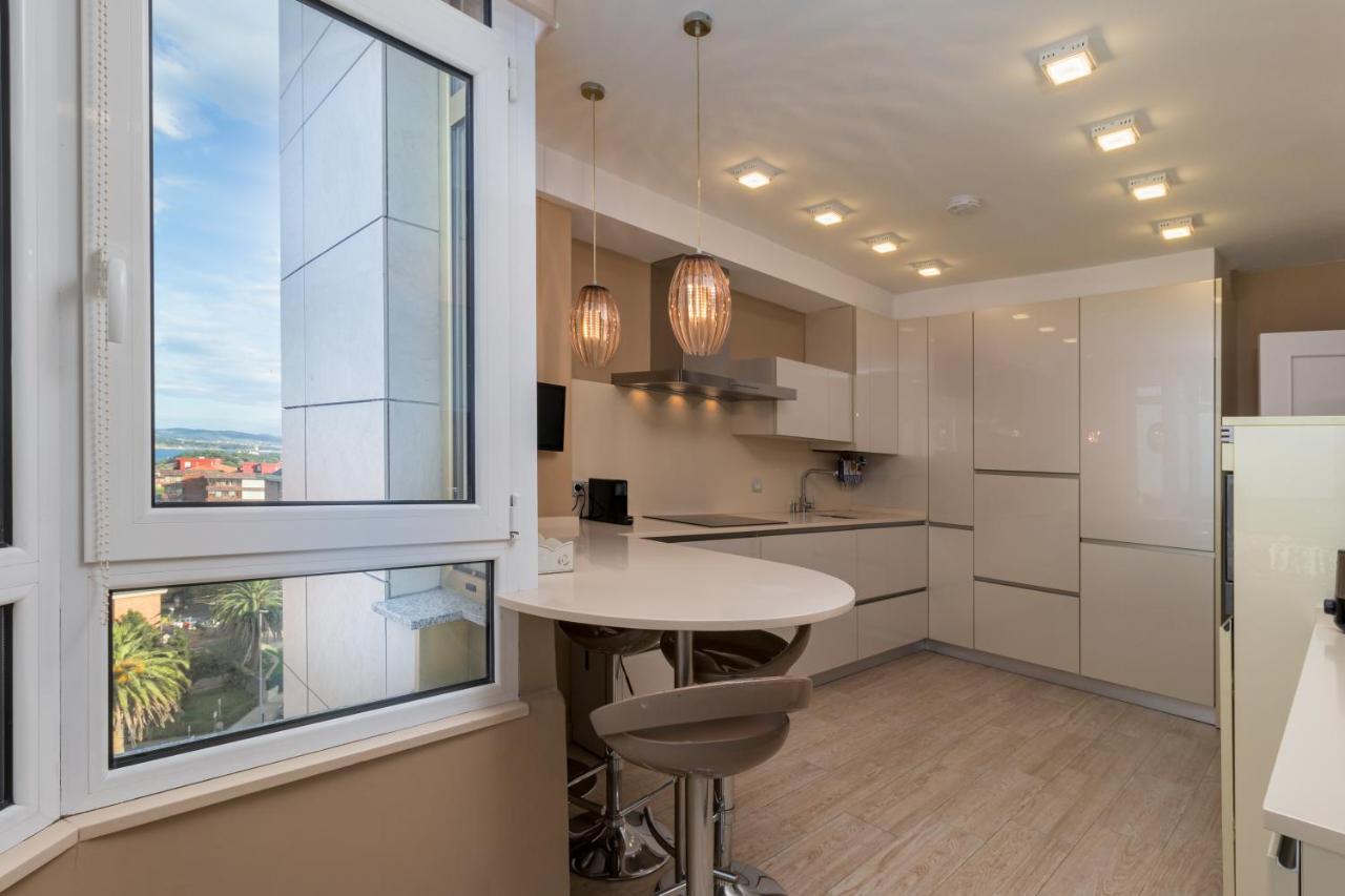 Apartamento Luminoso Cerca Playa Sardinero Con Parking Privado Santander Exteriör bild